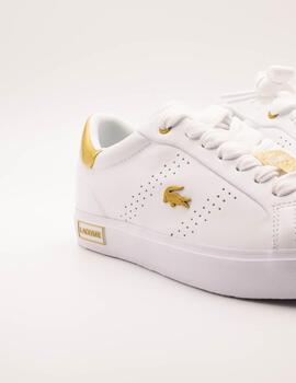 Deportivo Lacoste 45SFA0034-216 WHITE de Mujer