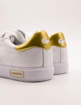 Deportivo Lacoste 45SFA0034-216 WHITE de Mujer