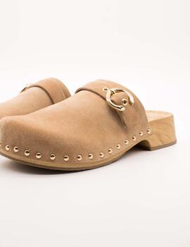 Zueco Tamaris 127302-20 - 358 Camel Suede de Mujer