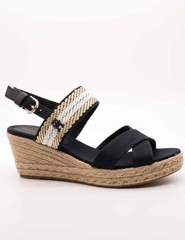 Sandalia Tommy Hilfiger FW0FW07090-DW6 Navy de Mujer