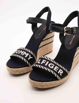 Sandalia Tommy Hilfiger FW0FW07088-DW6 Blue de Mujer