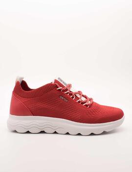 Deportivo Geox  D15NUA Spherica Red de Mujer