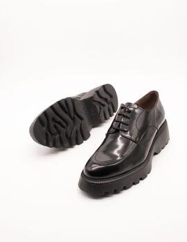 Zapato Wonders  C-7201 Regata Negro de Mujer