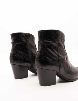 Botín Wonders I-8912 Cane Negro de Mujer