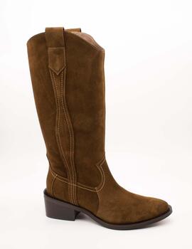 Bota Wonders H-5420 Luxe Capuccino de Mujer