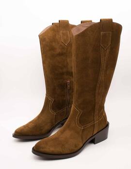 Bota Wonders H-5420 Luxe Capuccino de Mujer