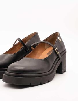 Zapato Popa Wendy Manchester Negro de Mujer