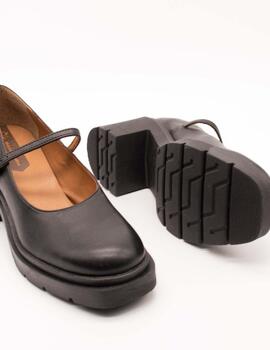 Zapato Popa Wendy Manchester Negro de Mujer
