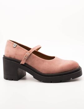 Zapato Popa Wendy Terciopelo Rosa Sisi de Mujer