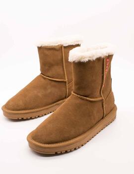 Botín Pepe Jeans PLS50500-859 Diss Fresh Tobac de Mujer
