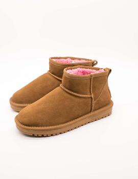 Botín Pepe Jeans PLS50509-859 Diss Funny Tobac de Mujer