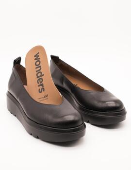 Zapato Wonders A-2806 Wild Negro de Mujer