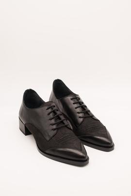 Zapato Dansi 3129 negro/gris de mujer.