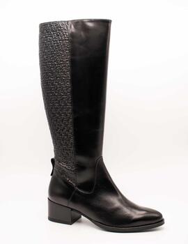 Bota Wonders E-6905-T Oregon Negro de Mujer