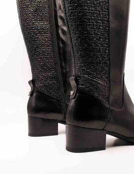Bota Wonders E-6905-T Oregon Negro de Mujer