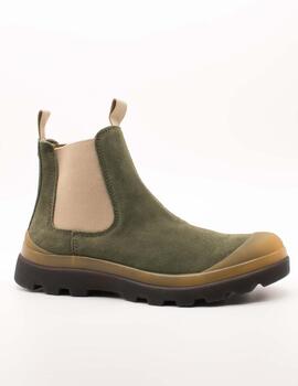 Botín Panchic P03W002-34U007 Beatle Boot Green de Mujer