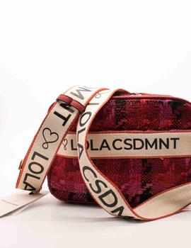Bolso Lola Casademunt 12427019 Rojo de Mujer