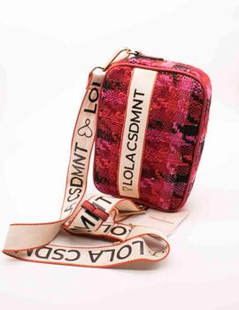 Bolso Lola Casademunt 12427019 Rojo de Mujer