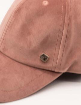 Gorra Popa Rosa Terciopelo