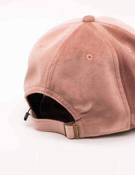 Gorra Popa Rosa Terciopelo