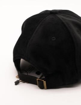 Gorra Popa Negro Terciopelo