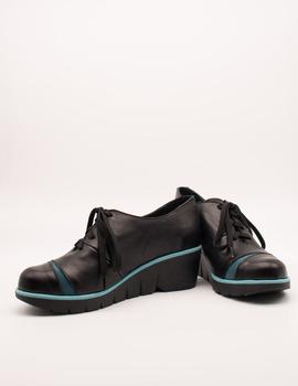 Zapato clamp 25baseva blk blue de mujer.