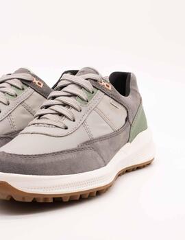 Deportivo Geox D36VRA 02285 C9G1L ABX Stone-Grey de Mujer