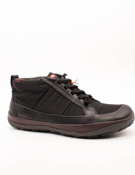 Goretex hombre oil nobuck negro cordones