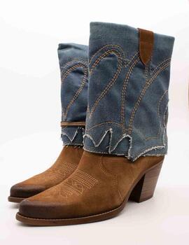 Bota Felmini D678 Marvin Ganga Blue Jeans de Mujer