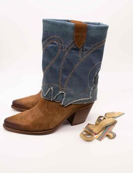 Bota Felmini D678 Marvin Ganga Blue Jeans de Mujer