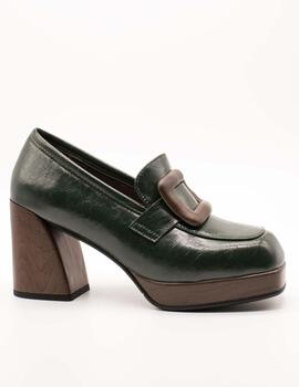 Zapato Noa Harmon Apolo 9536-0001 Verde de Mujer