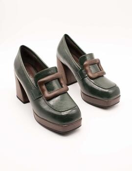 Zapato Noa Harmon Apolo 9536-0001 Verde de Mujer