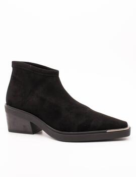 Botín Miss Elastic West Eco 077540-AE Negro de Mujer