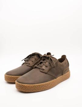 Zapato Clarks 26174537 Streethill Lace Dark Olive de Hombre