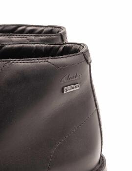 Botín Clarks 26161365 Atticus GTX Black de Hombre