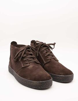 Botín Clarks 26174534 Streethill Mid Dark Brown de Hombre