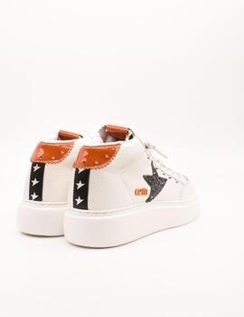 Deportivo Cetti C-1333 Fantasy Blanco-Leo Tachas de Mujer