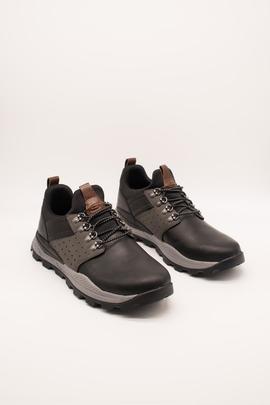 Deportivo Skechers 204294 BKGY de caballero.