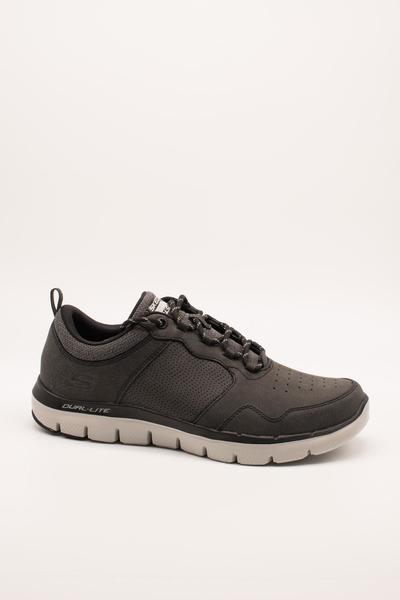 Skechers 52124 BLK caballero.