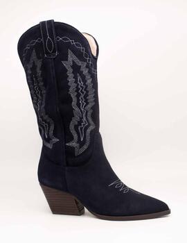 Bota BeFree TY2211-03 Suede Blue de Mujer