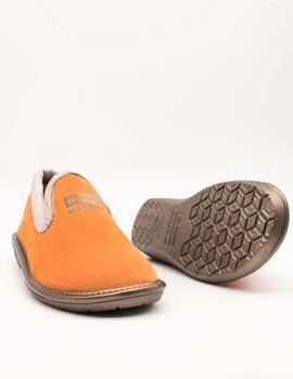 Zapatilla Nordikas 305-O/4 Afelpado Naranja de Mujer