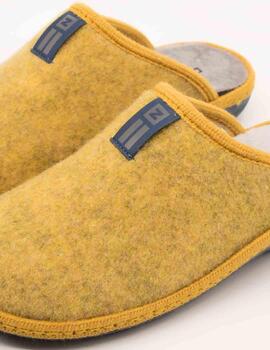 Zapatilla Nordikas 1718 Tirol Mostaza de Mujer
