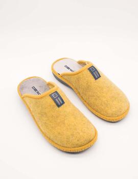 Zapatilla Nordikas 1718 Tirol Mostaza de Mujer