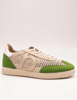 Deportivo Duuo Ona Lace Trenzado 064 Verde de Mujer