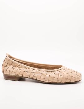 Bailarina Carmela 161662-01 Piel Beige de Mujer