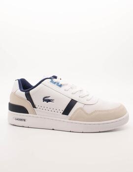 Deportivo Lacoste 47SMA0071-080 Clip White de Hombre