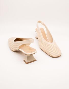 Zapato Miss Elastic 070065-35-26 Recitex Crema de Mujer