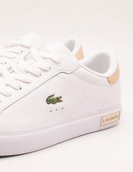 Deportivo Lacoste 47SFA0071-2J8 PowerCourt White de Mujer