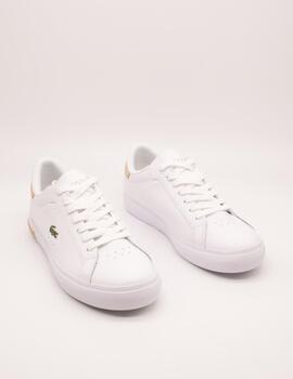 Deportivo Lacoste 47SFA0071-2J8 PowerCourt White de Mujer