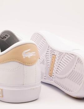 Deportivo Lacoste 47SFA0071-2J8 PowerCourt White de Mujer